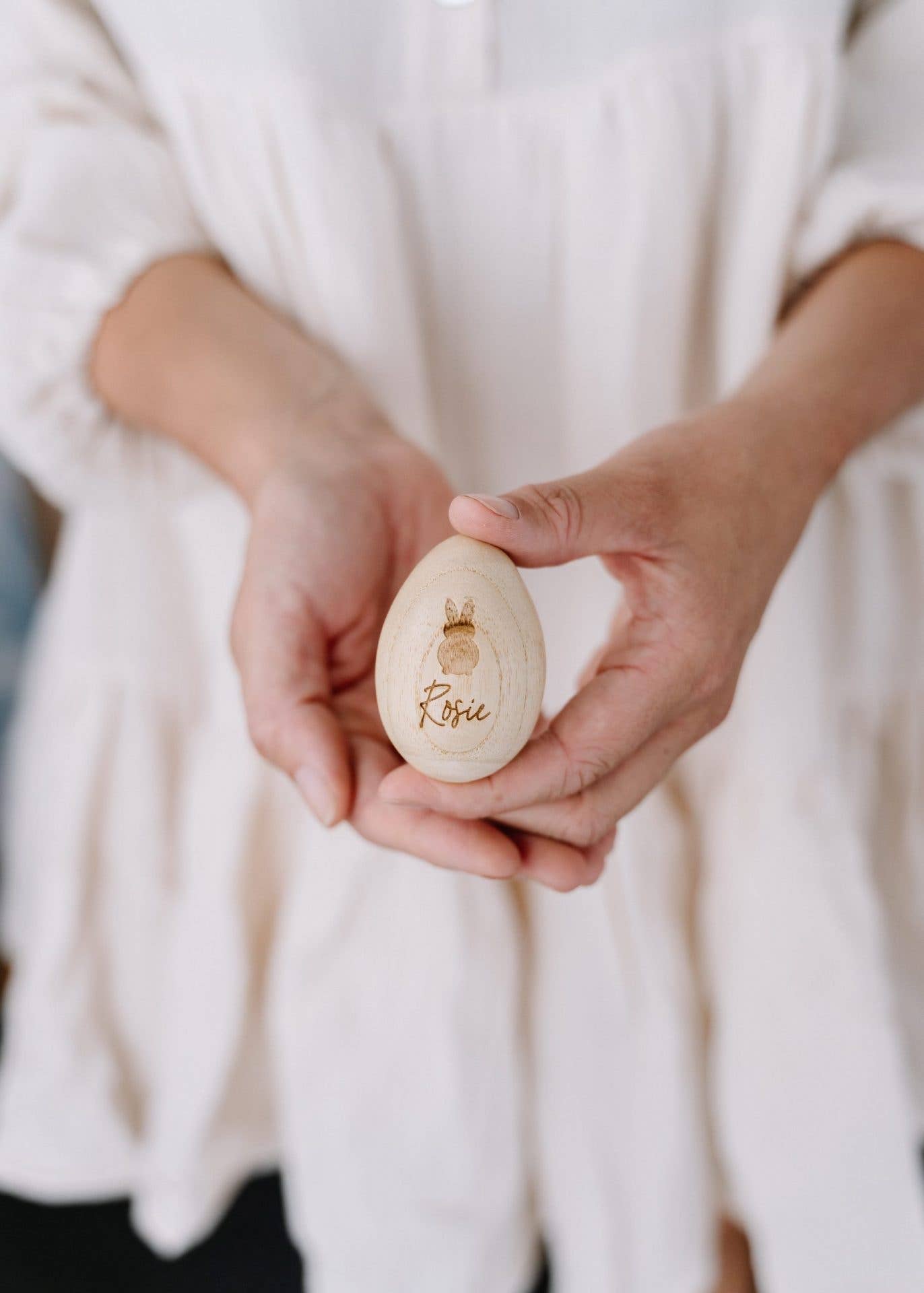 My First Easter Wooden Egg Shakers