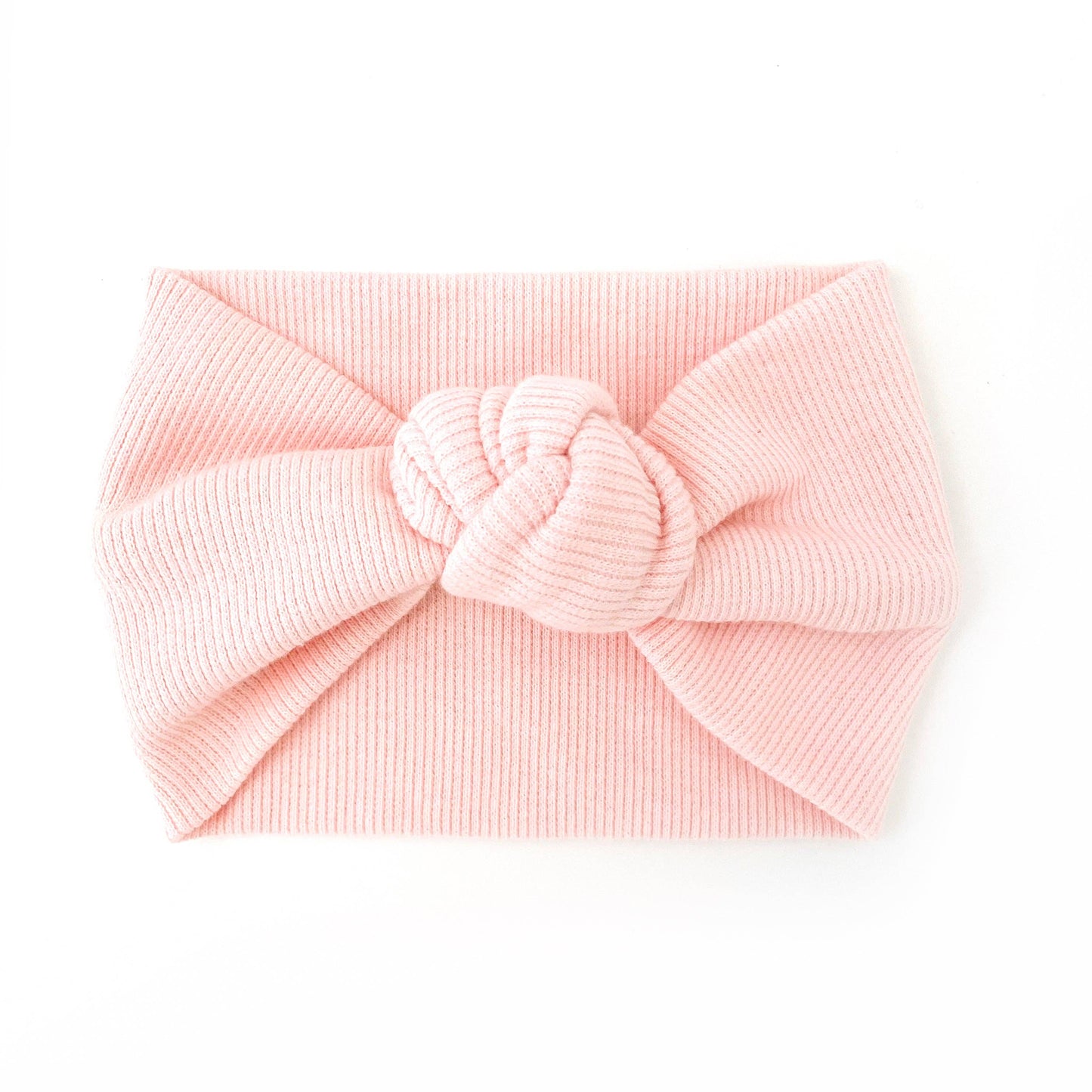 BASICS Ribbed Knot Headband - FAIRY FLOSS