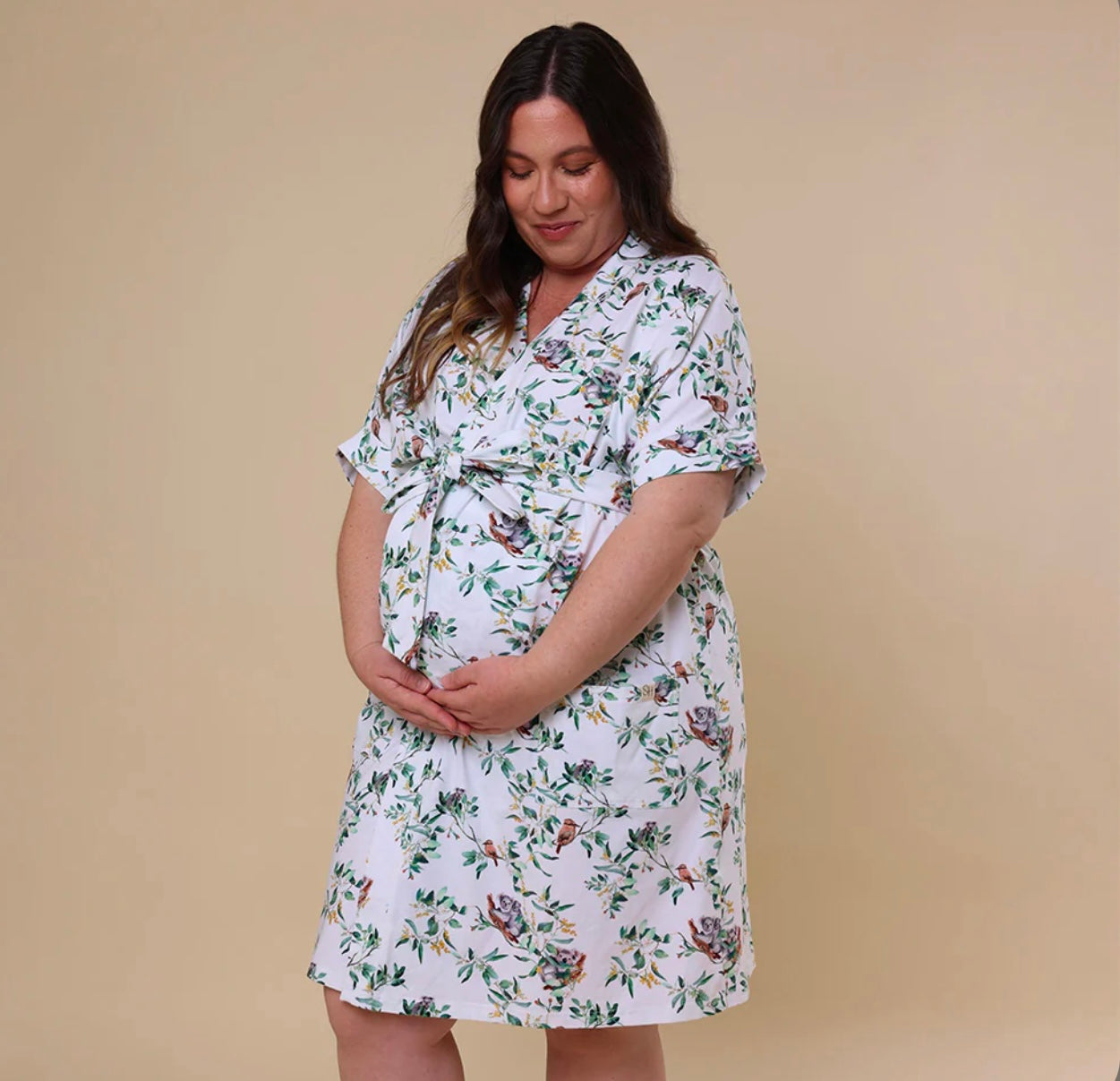 Eucalypt Organic Maternity Robe