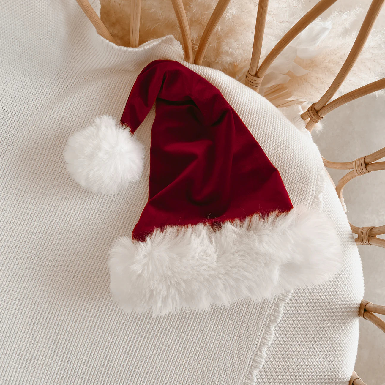 Velvet Santa Hat