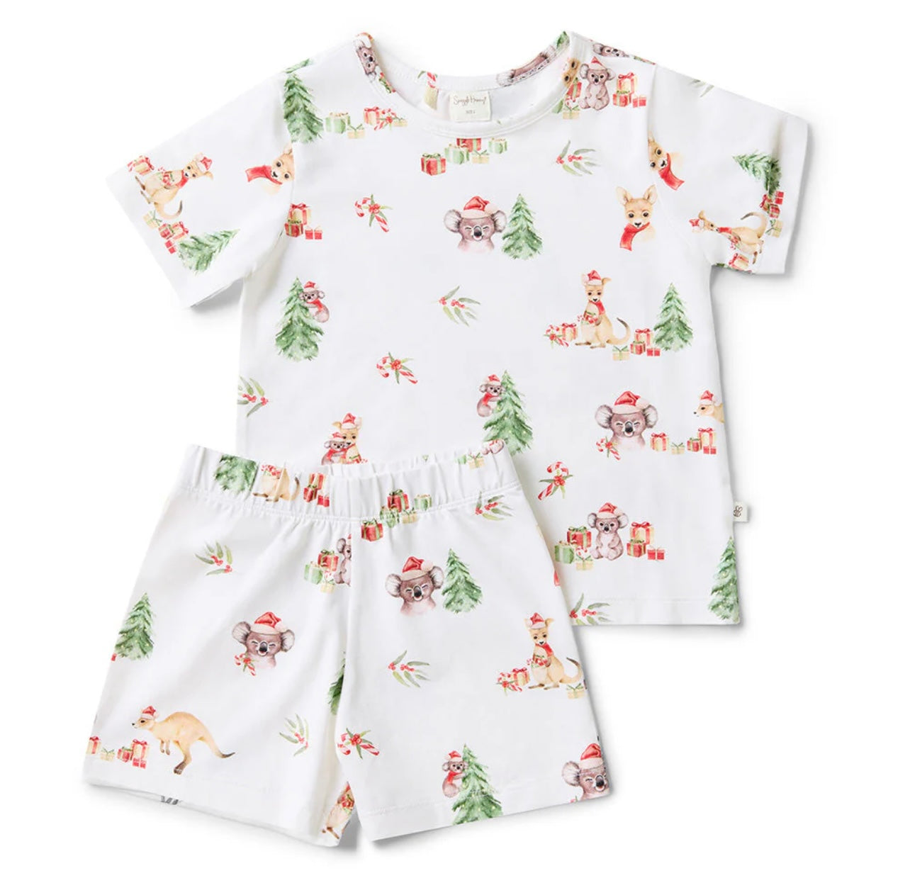 Kangas & Koalas Organic Kids PJ Set