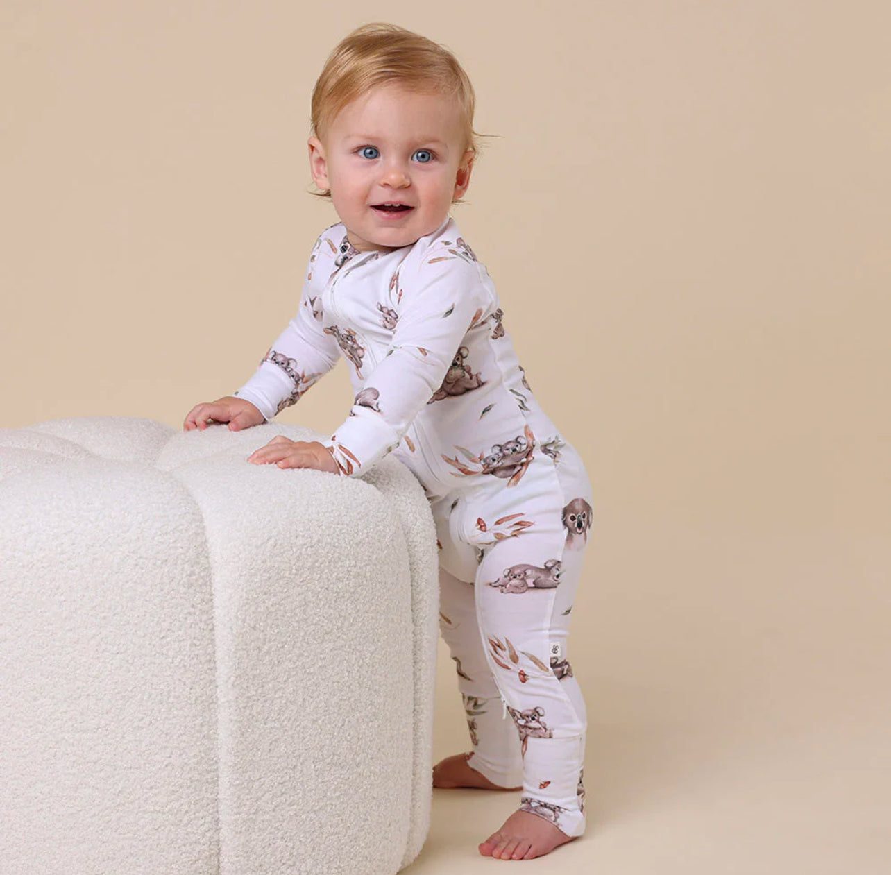 Koala Organic Snugglesuit Convertible Romper