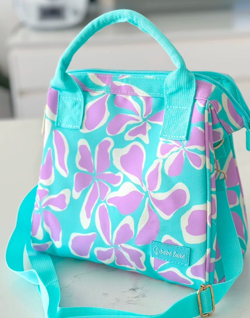 Flower Power Cross Body Lunch Bag