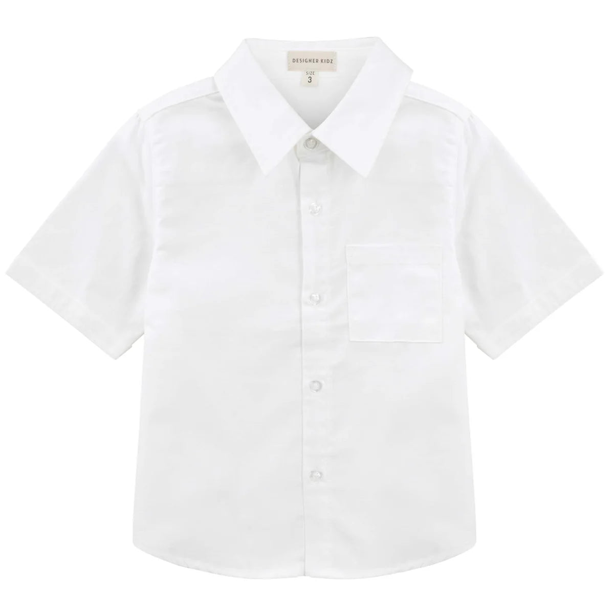 Jackson Short Sleeve Formal Shirt - White