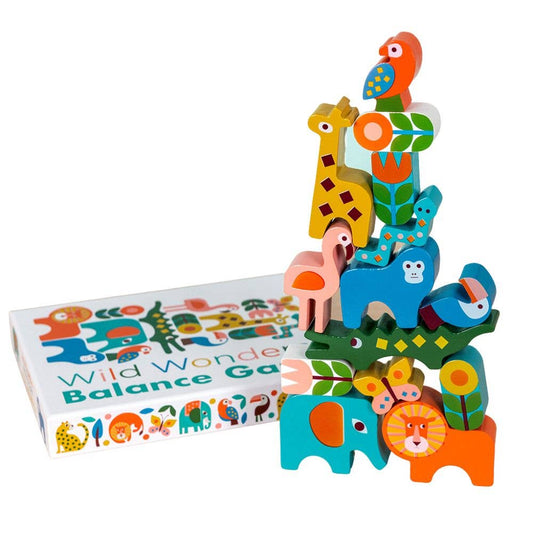 Rex London Wooden Toy –  Wild Wonders Balance Game