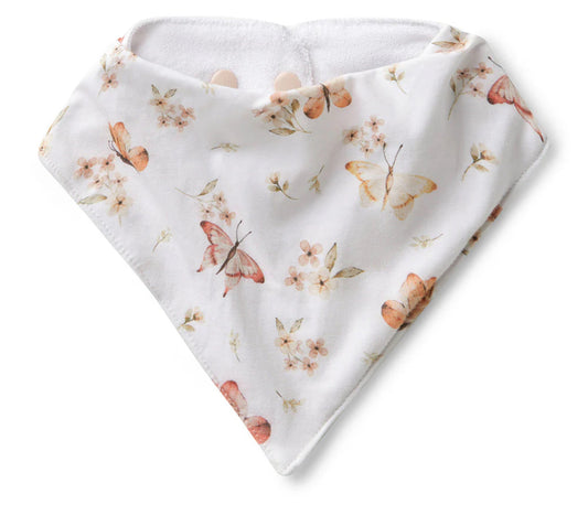 Butterfly Organic Dribble Bib