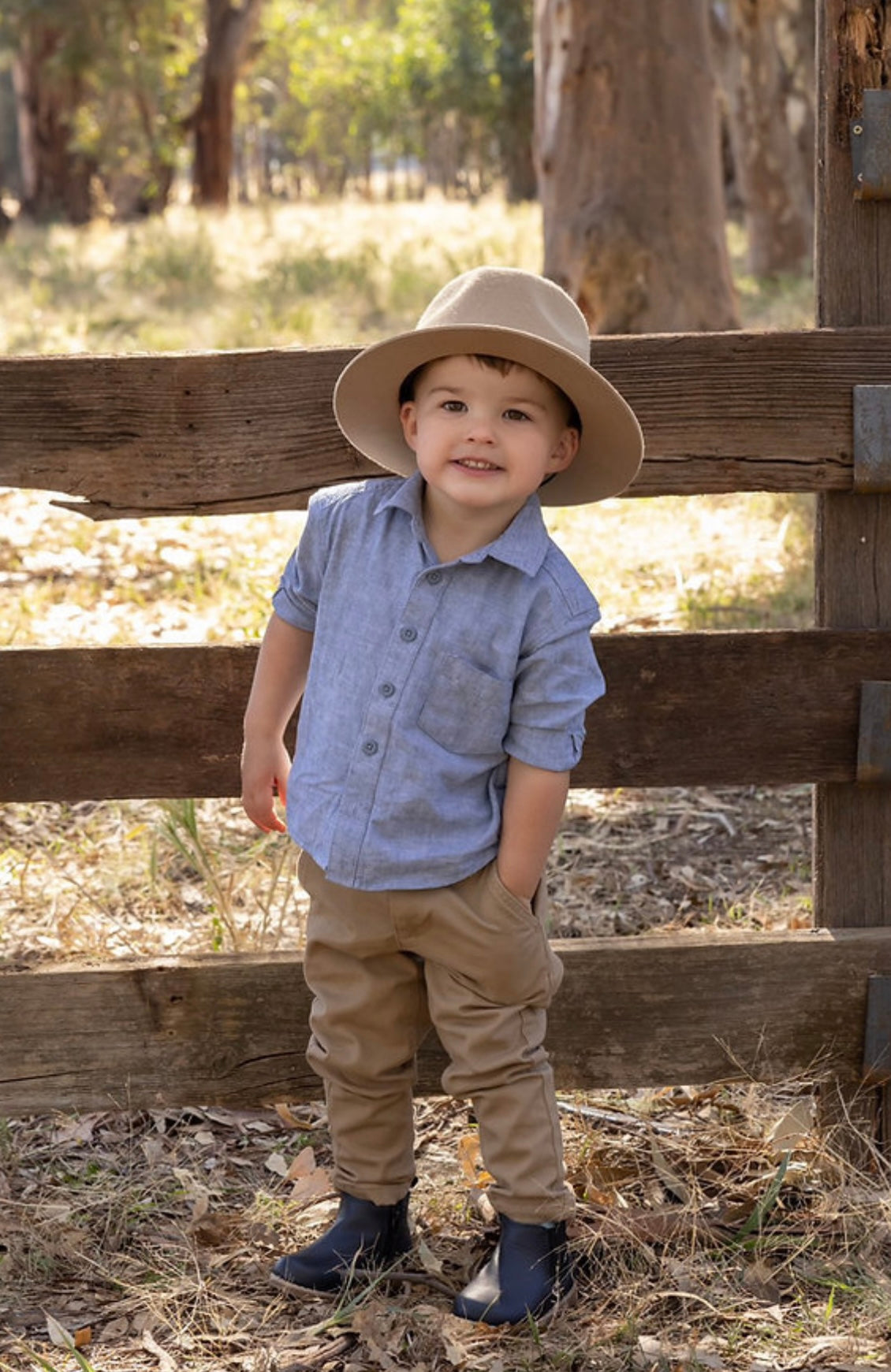 Kids Fedora Hat - Roo