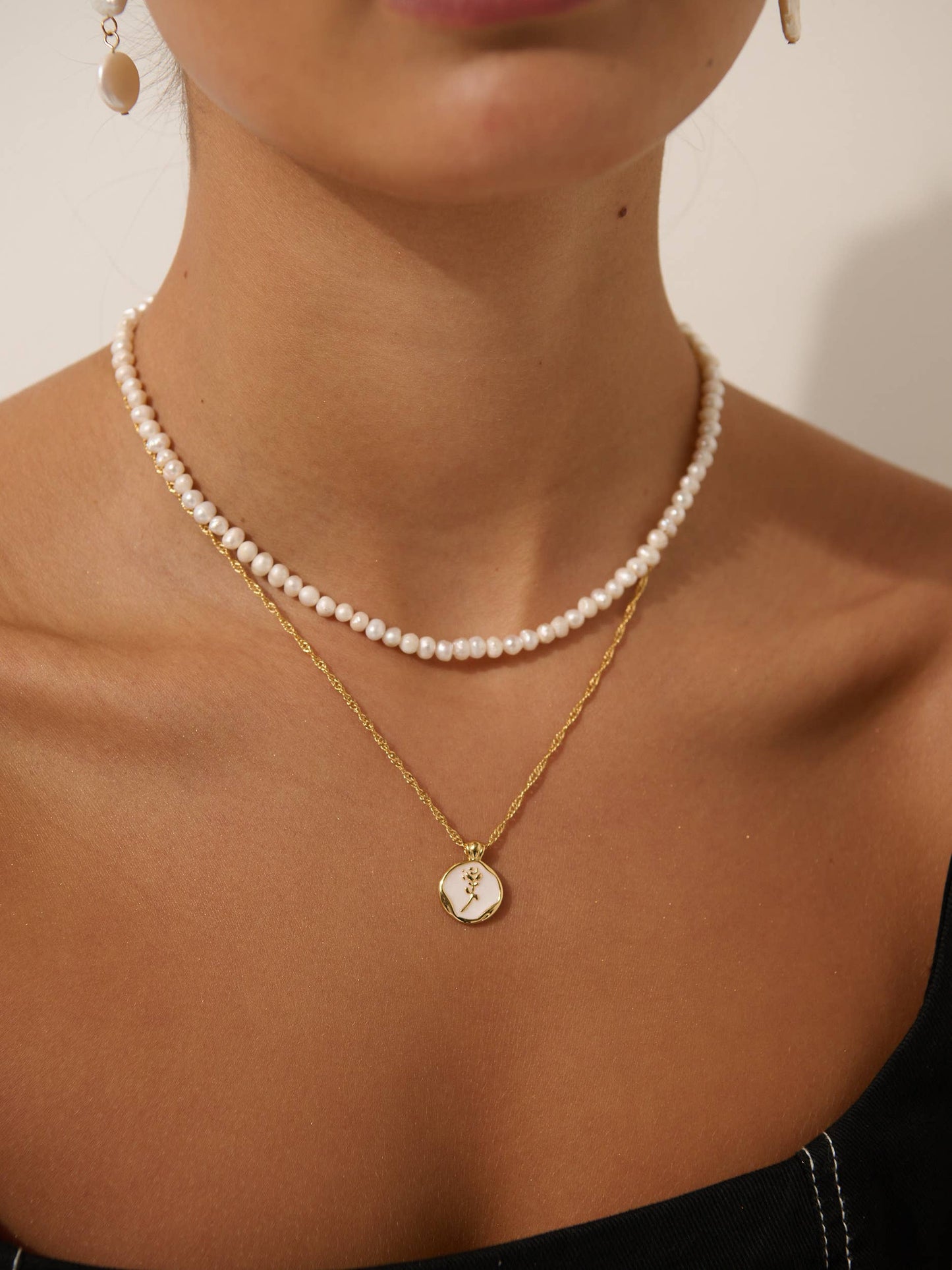 Freshwater Pearl Gold Plated Choker