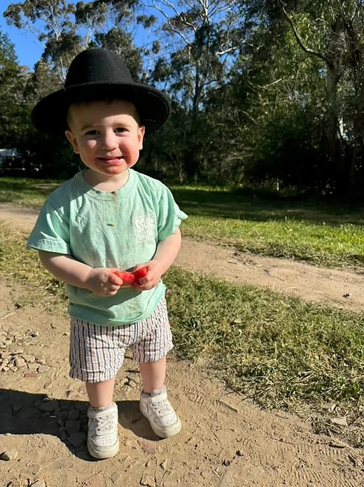 Kids Fedora Hat - Cattle