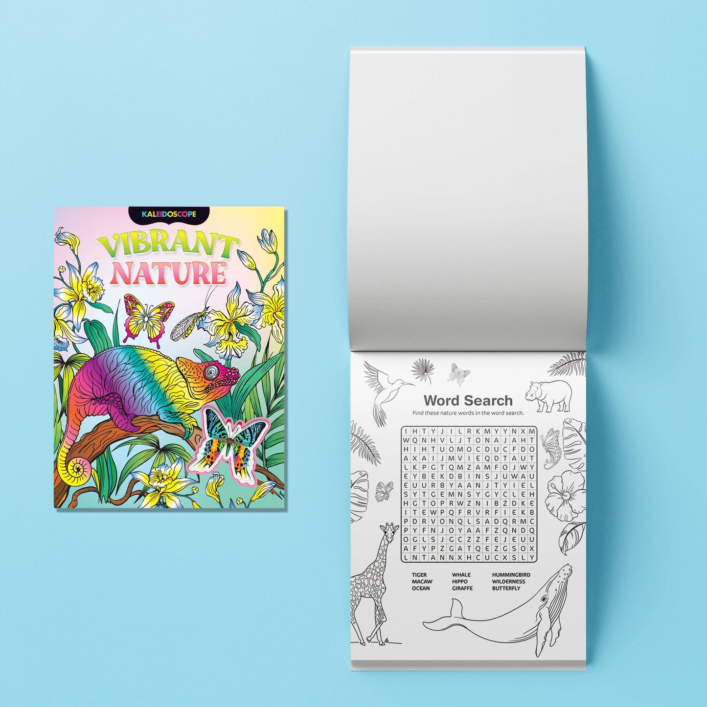 Kaleidoscope Colouring Vibrant Nature Kit