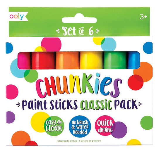 Ooly Chunkie Paint Stick/6