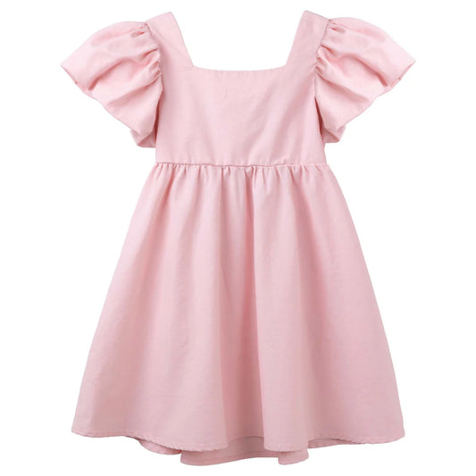 Gracie Tie Back Dress - Pink