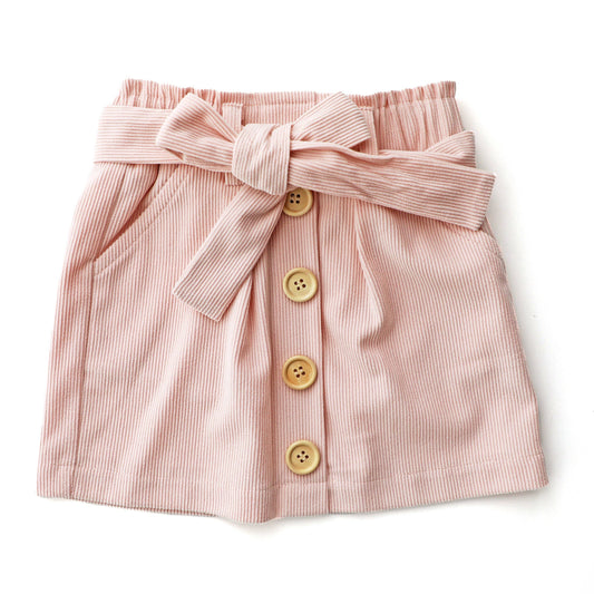 Heidi Mini Cord Skirt - FAIRY FLOSS