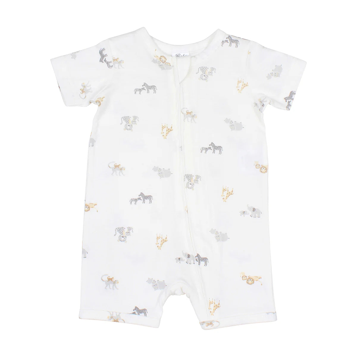 SAFARI ORGANIC SHORT SLEEVE ROMPER