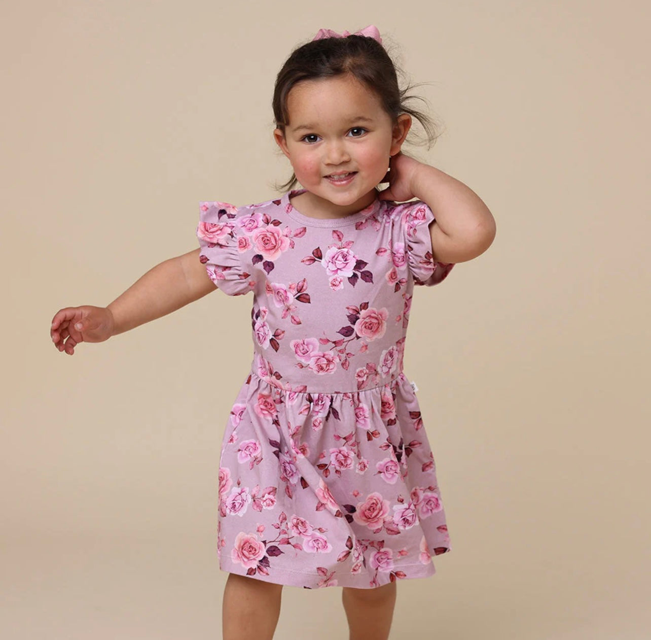 Blossom Short Sleeve Organic Dress