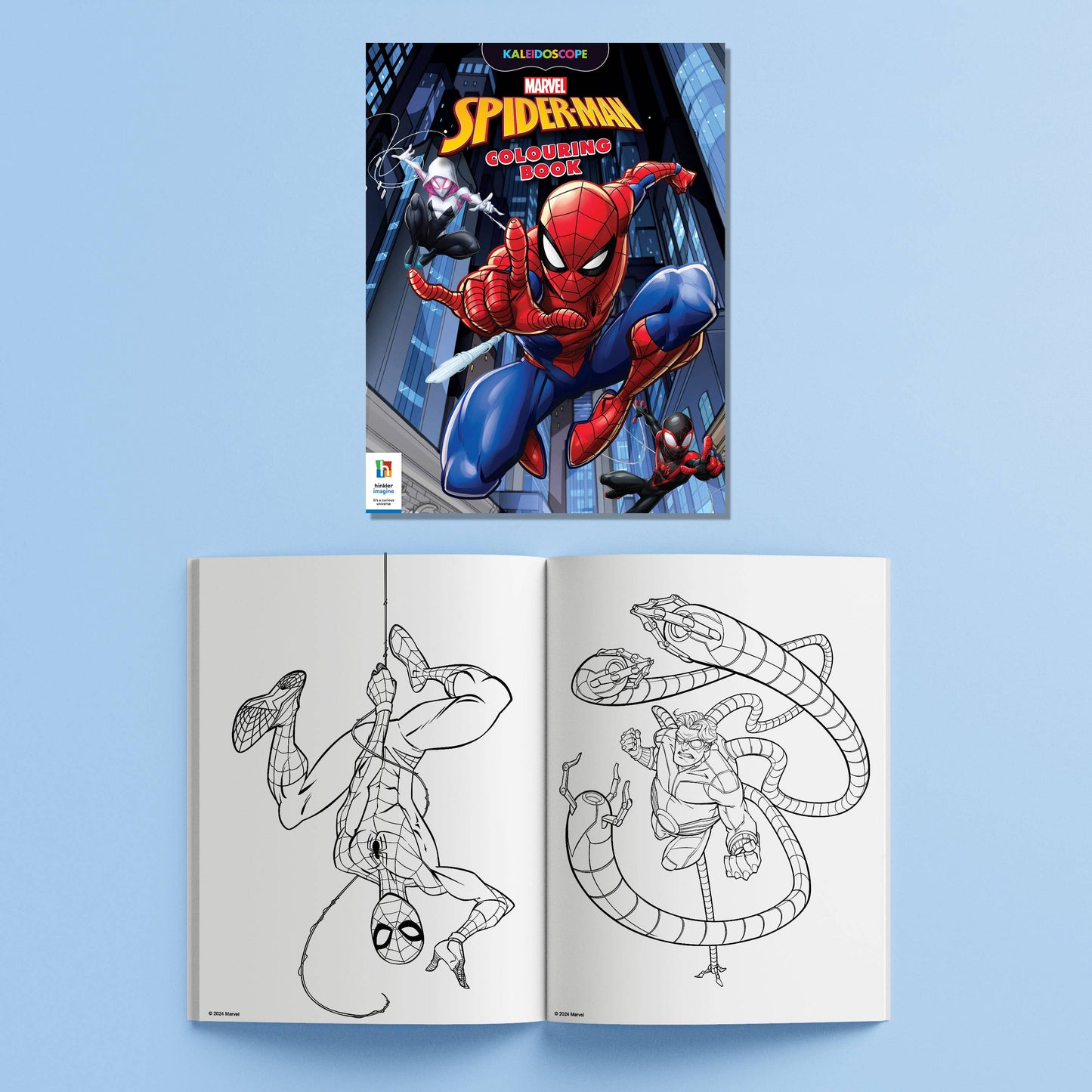 Super Kaleidoscope Spider-Man Colouring & Activity Kit