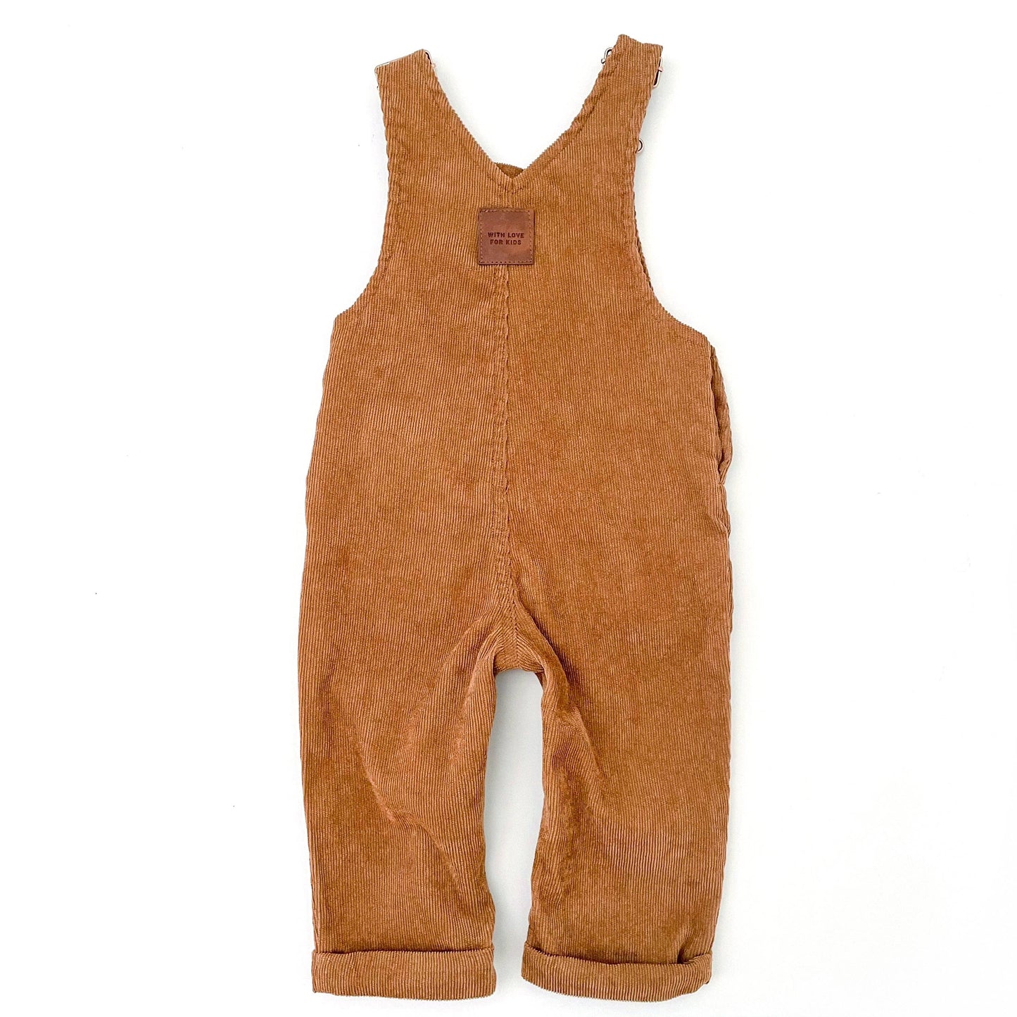 Hudson Cord Overalls - TAN