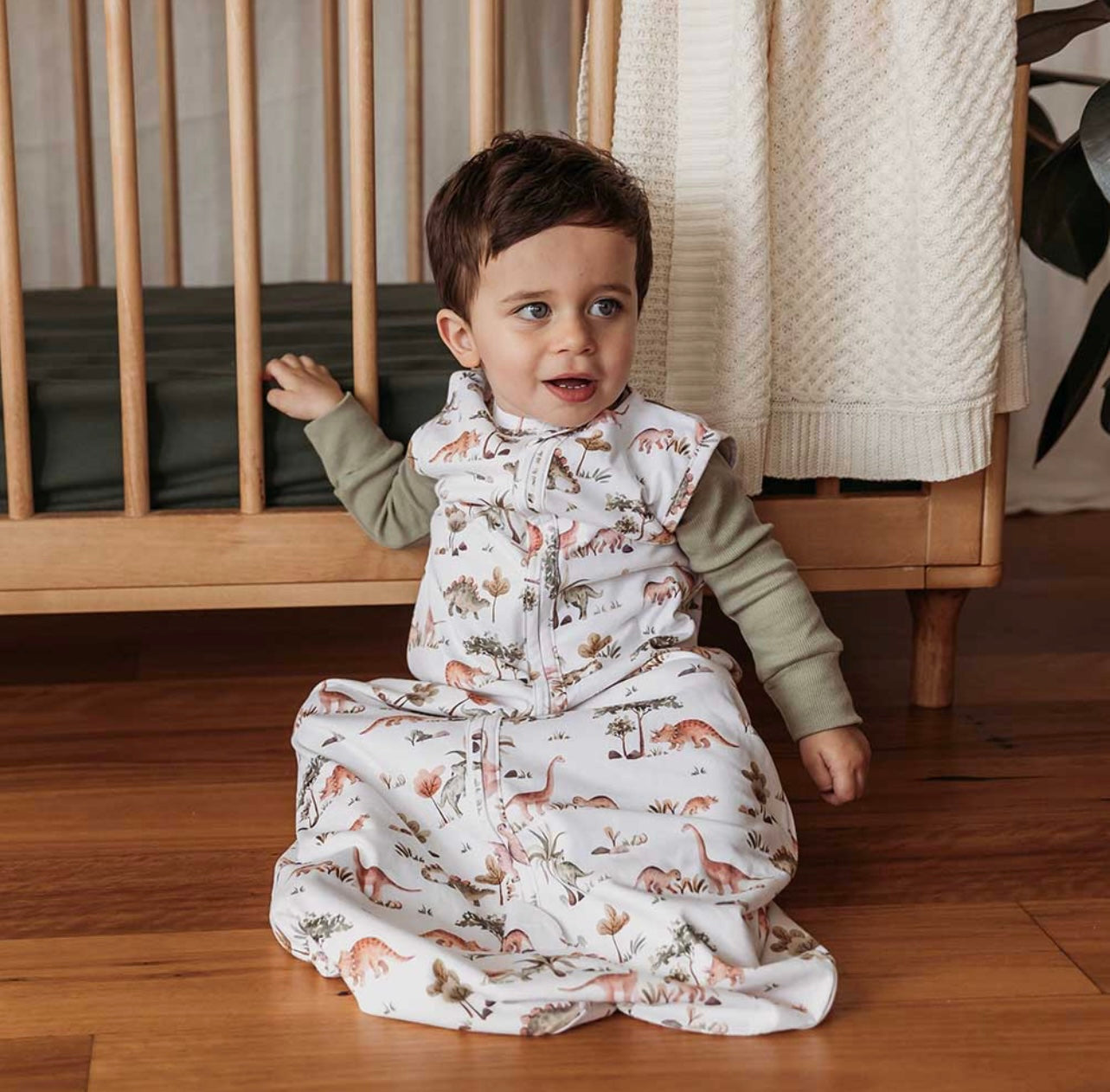 Dino Organic Sleeping Bag 1.0 Tog