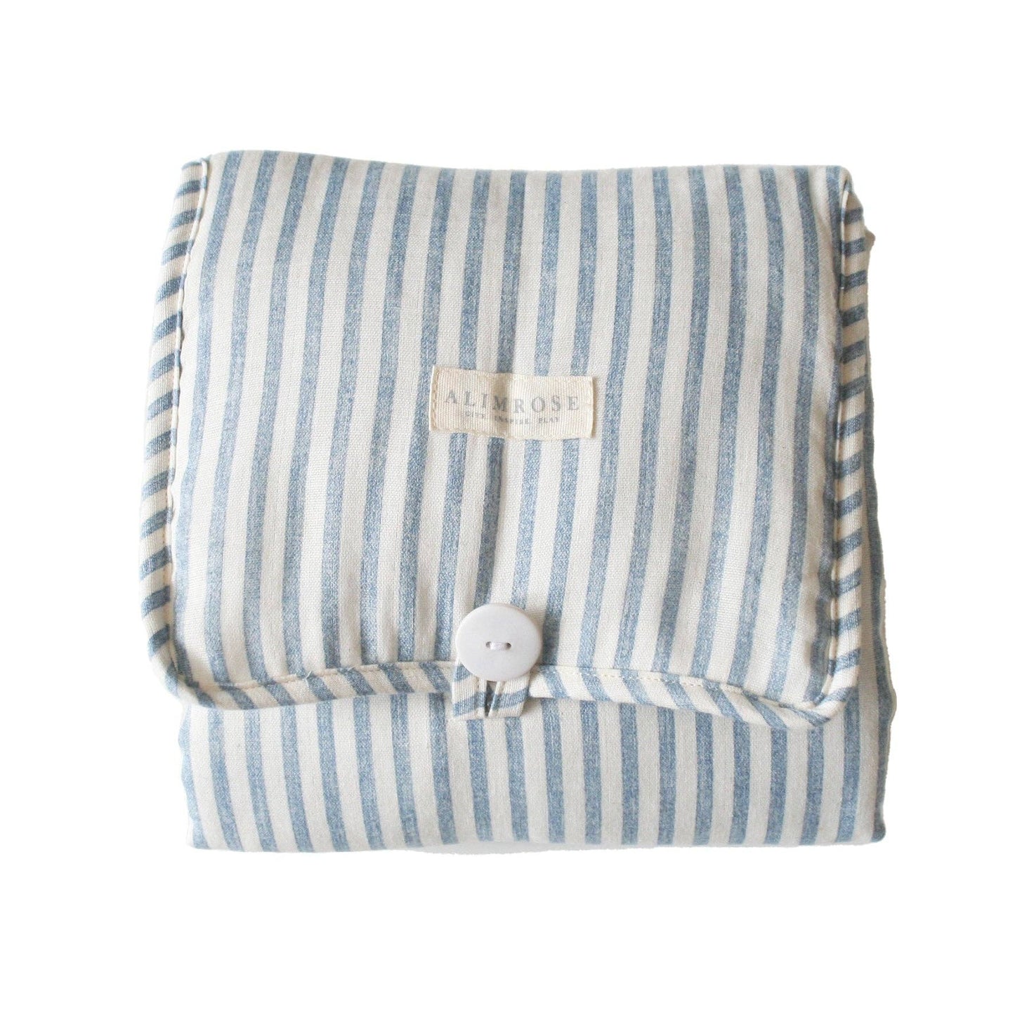 Little Traveller Change Mat Chambray Stripe