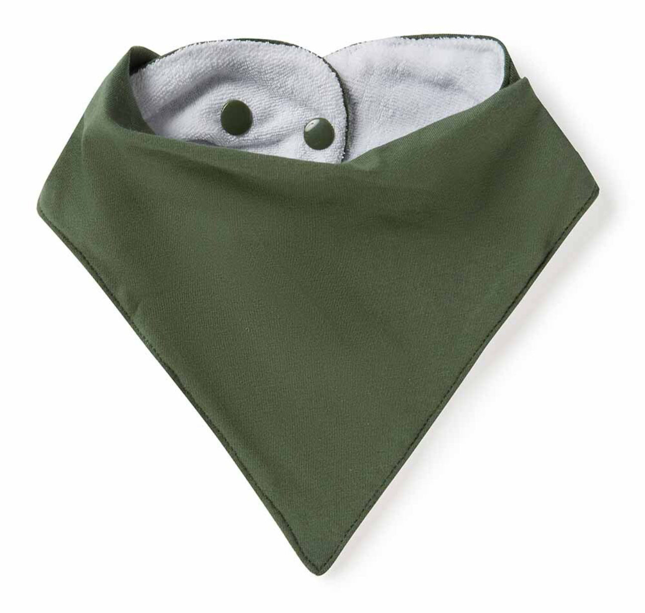 Olive Organic Dribble Bib