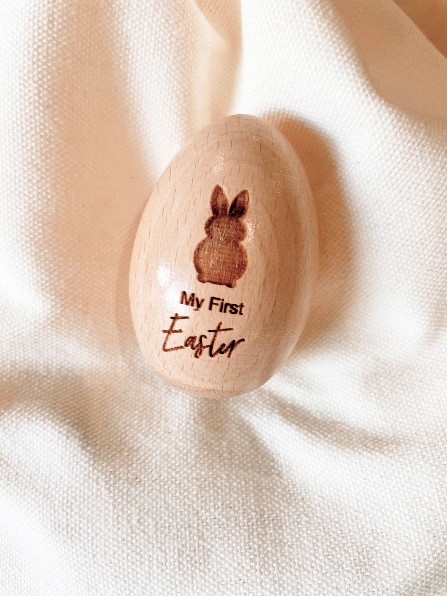 My First Easter Wooden Egg Shakers