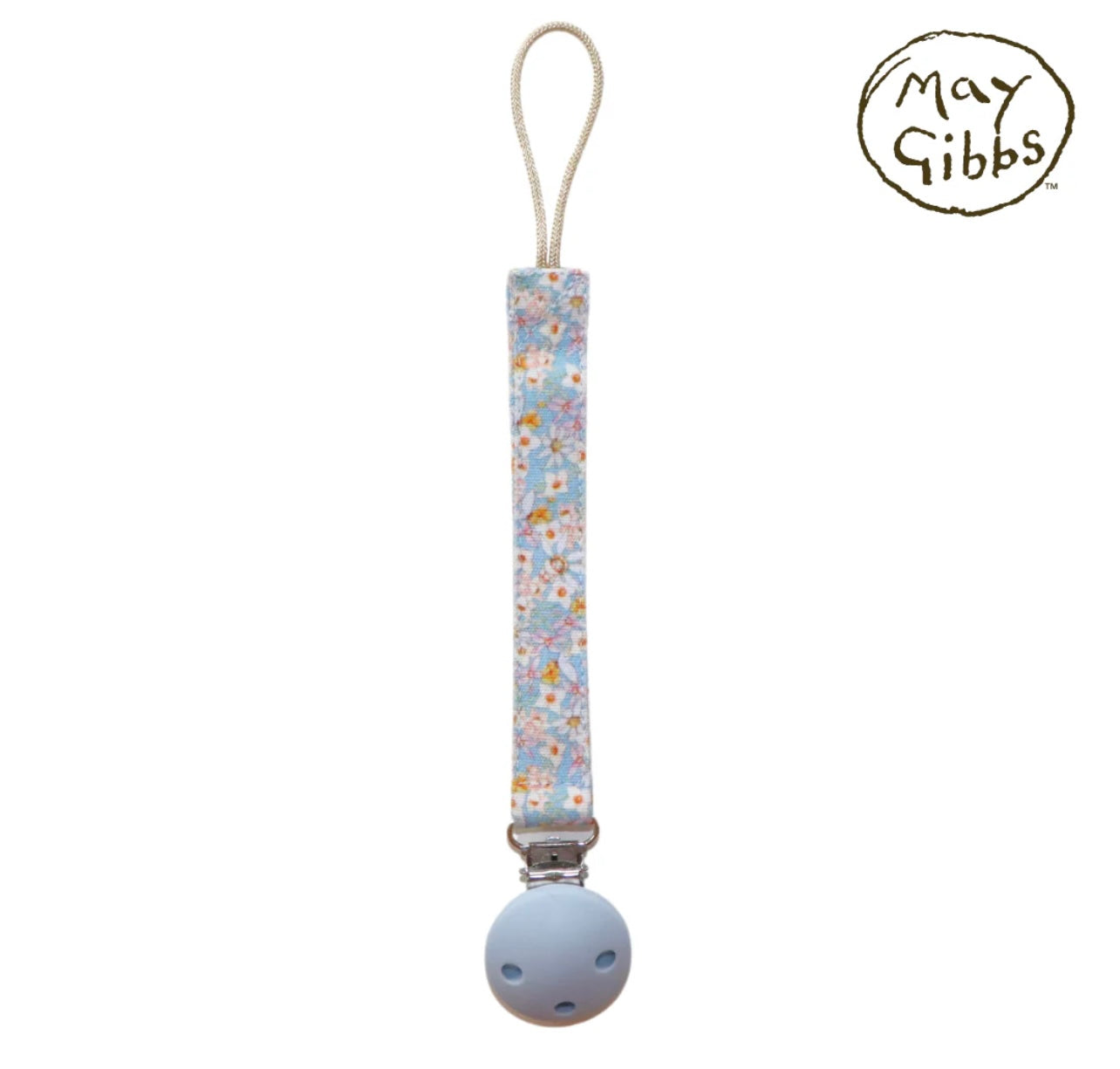 May Gibbs Dummy Clip | Soft Blue