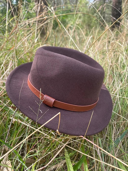 Kids Fedora Hat - Wombat