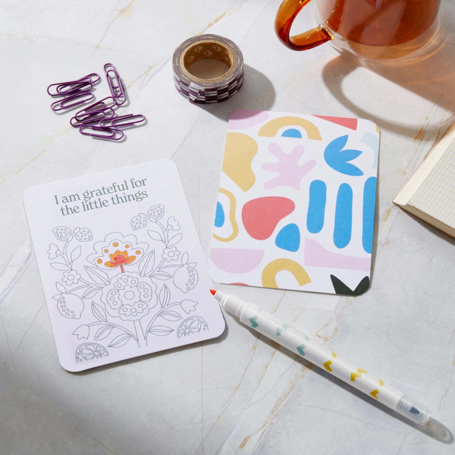 Colour Your Own Affirmation Cards