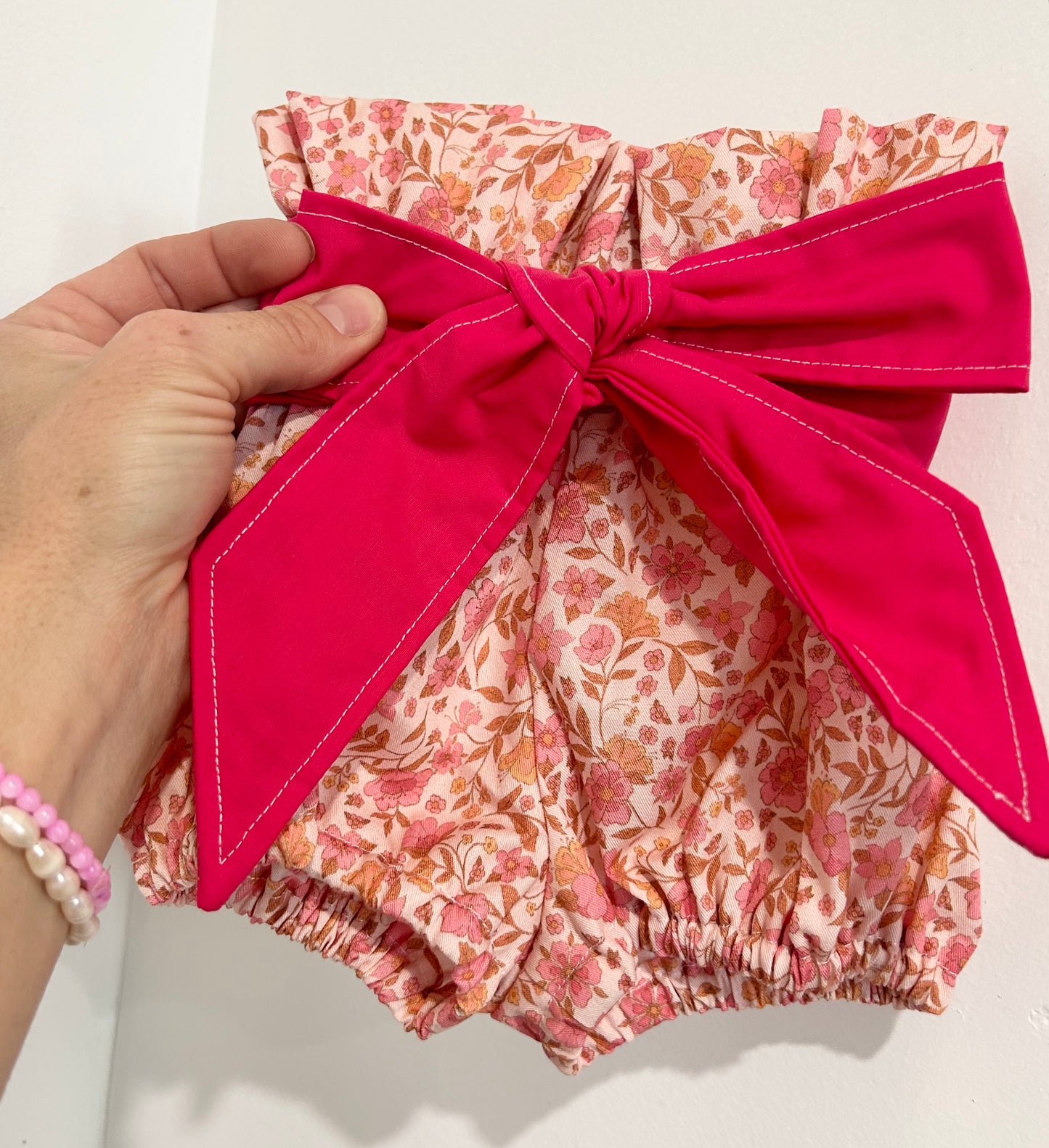 Hallie Paperbag Shorts With Bow Sash