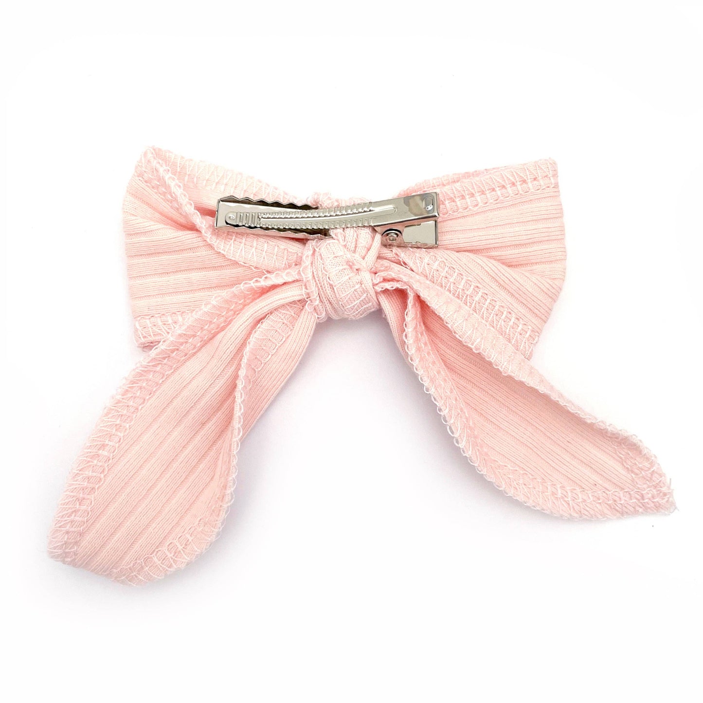 Hair Clip Wide Ribbed - FAIRY FLOSS