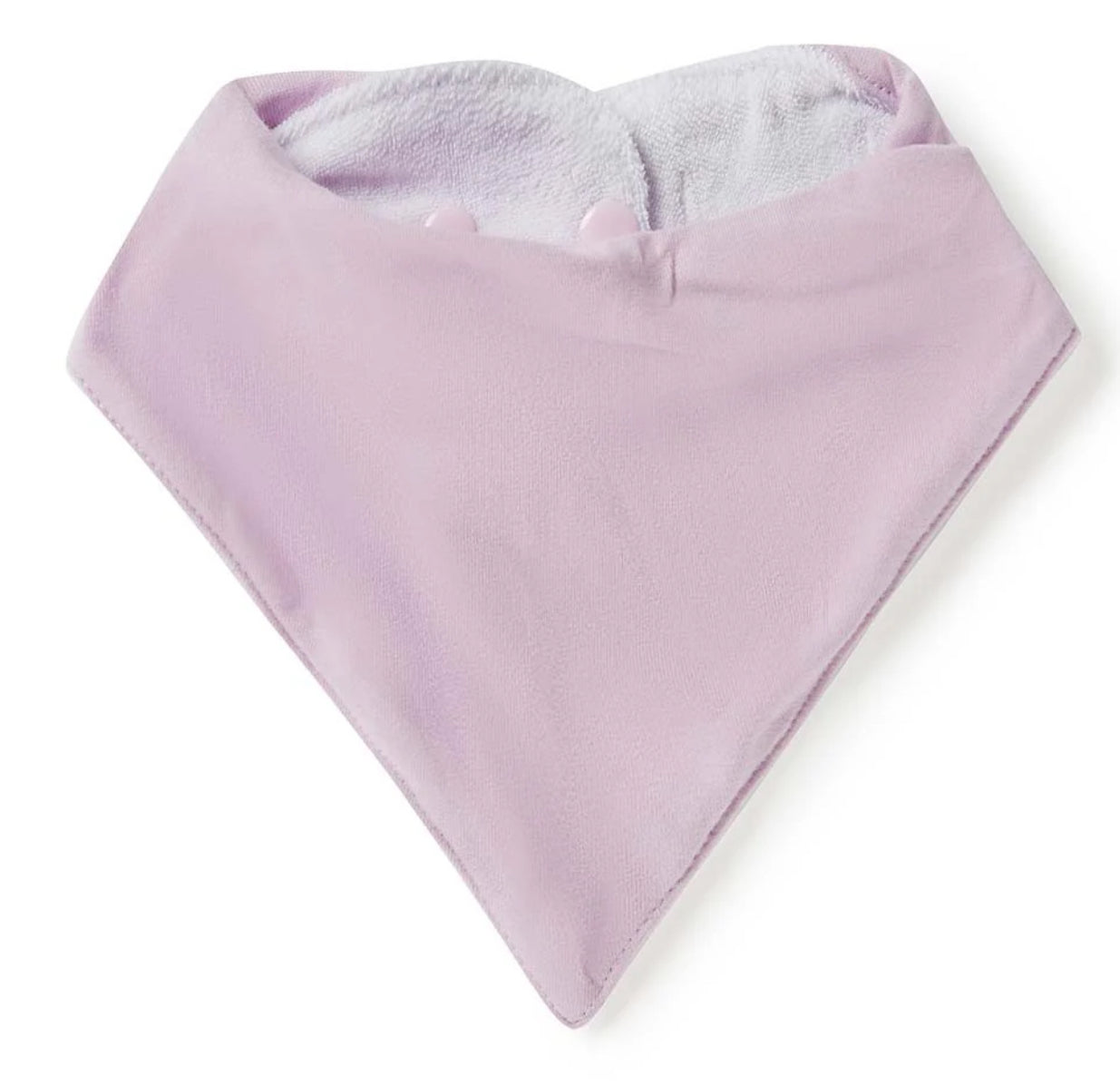 Lilac Organic Dribble Bib