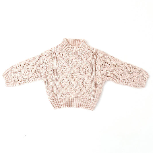 Shaun Knitted Jumper - NOUGAT