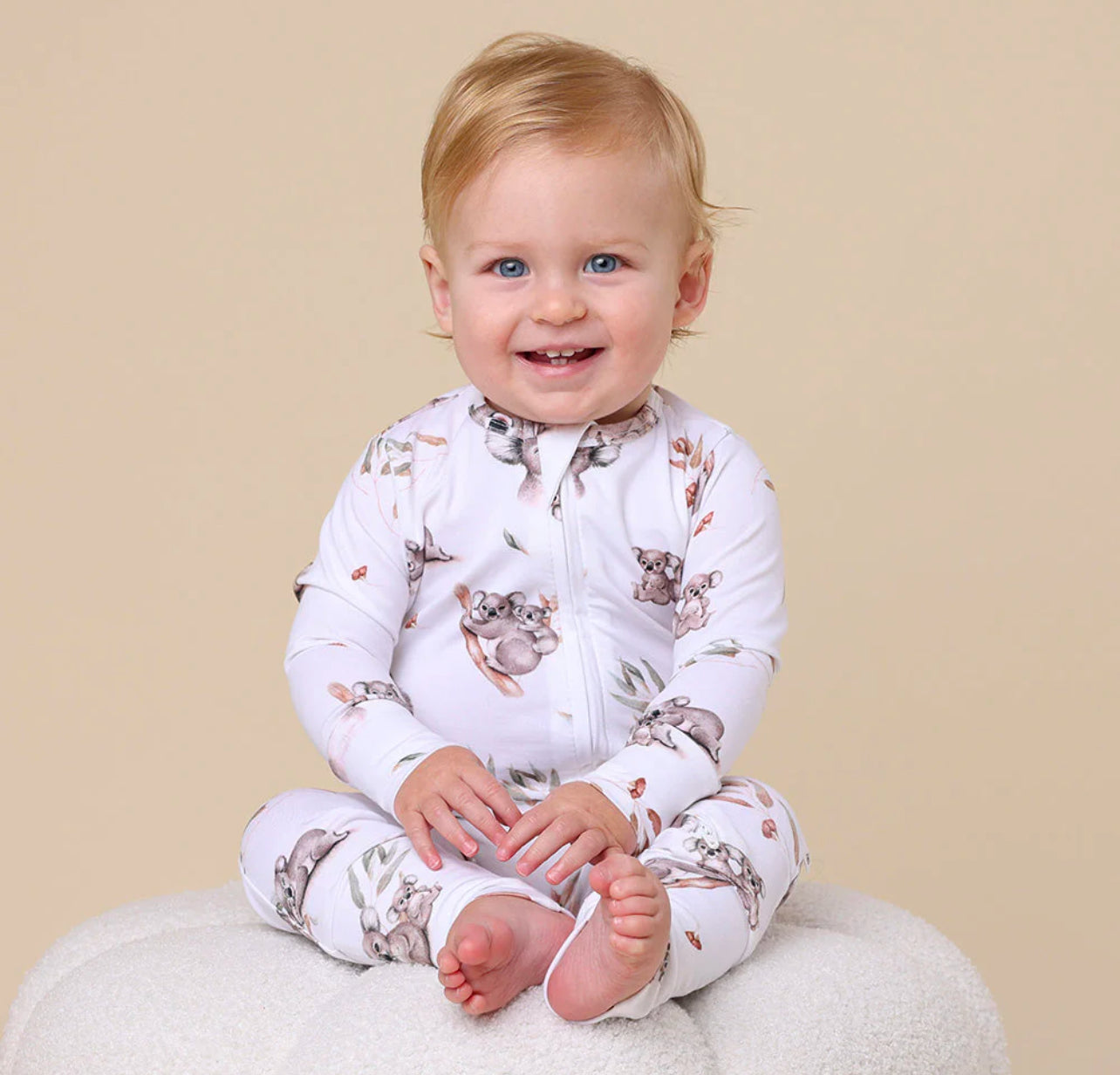 Koala Organic Snugglesuit Convertible Romper