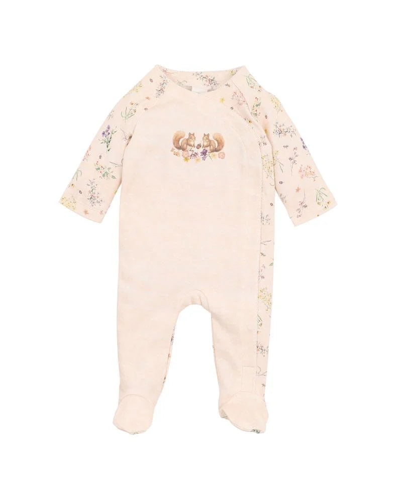 NANCY LS WRAP ONESIE