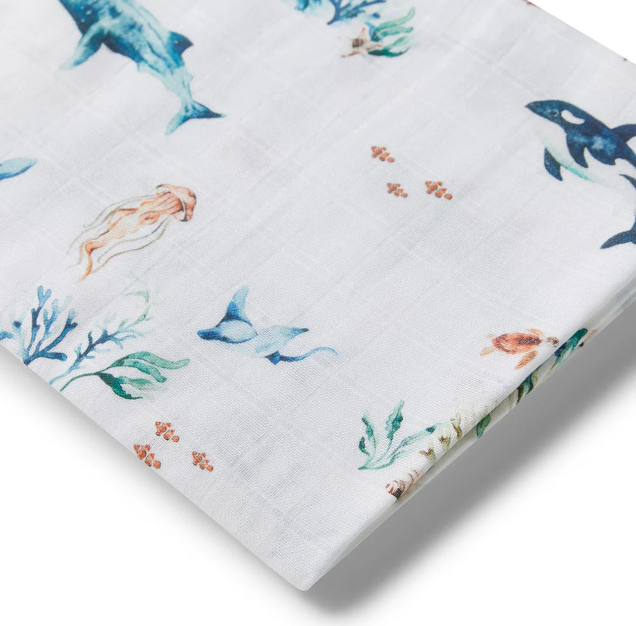 Ocean Organic Muslin Wrap