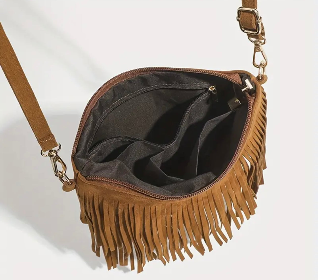 Western Tassel Crossbody Bag