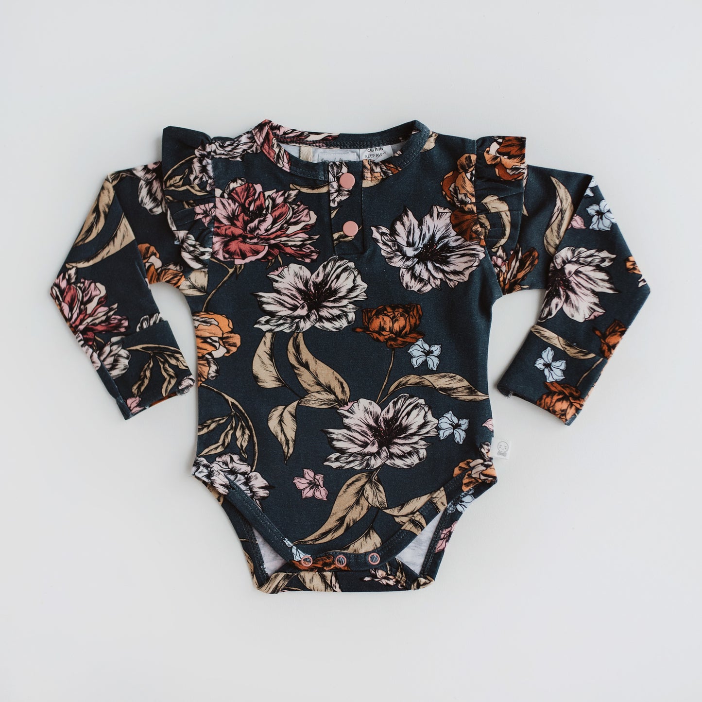 Belle Long Sleeve Organic Bodysuit