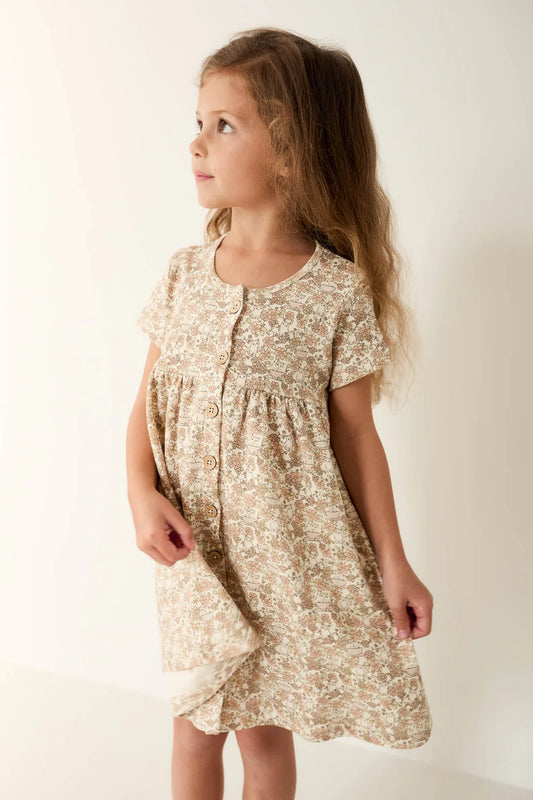 Organic Cotton Lola Dress - Kitty Chloe - Size 1