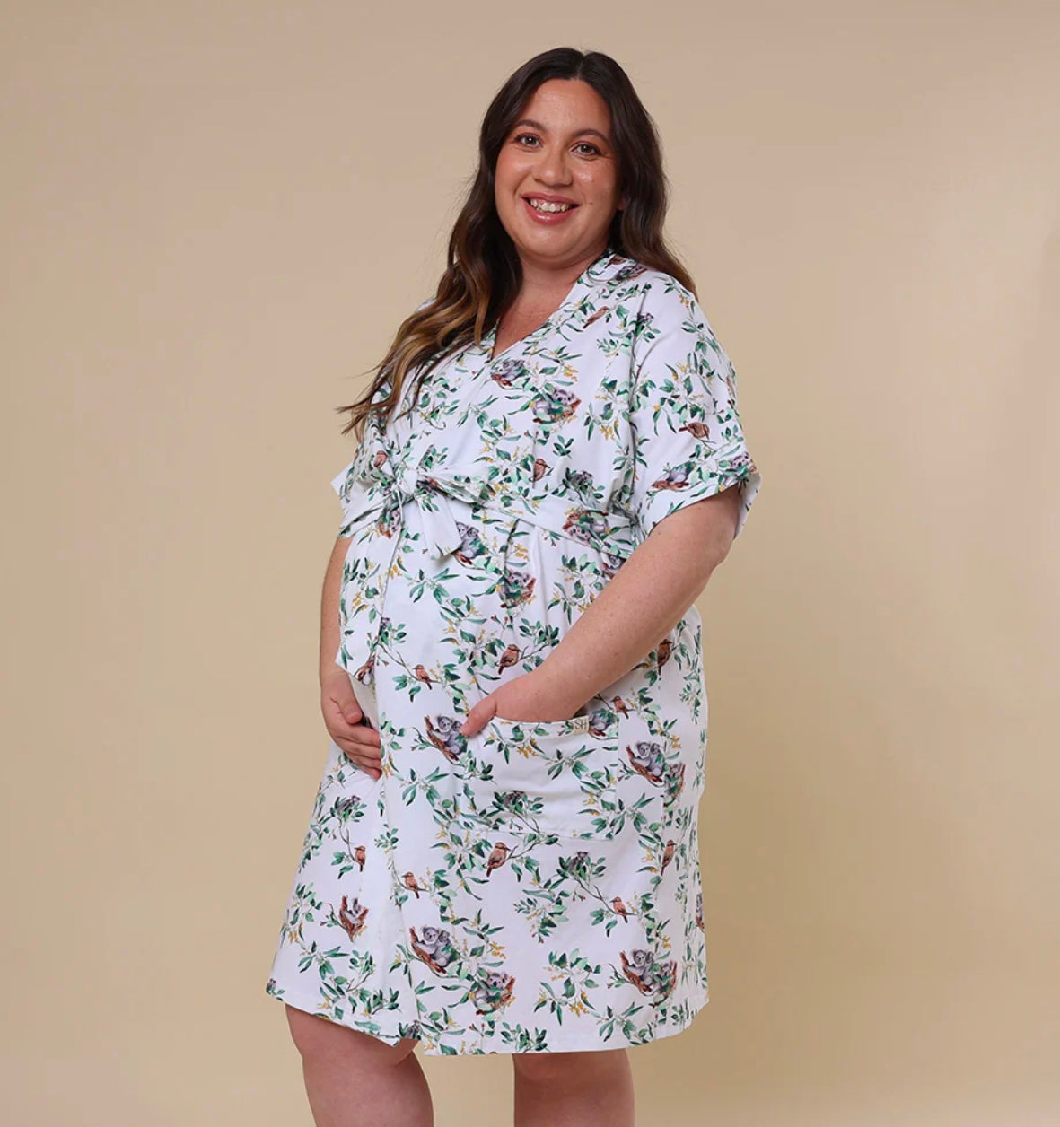 Eucalypt Organic Maternity Robe