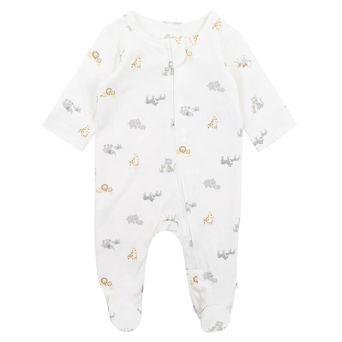 SAFARI ORGANIC LONG SLEEVE ROMPER