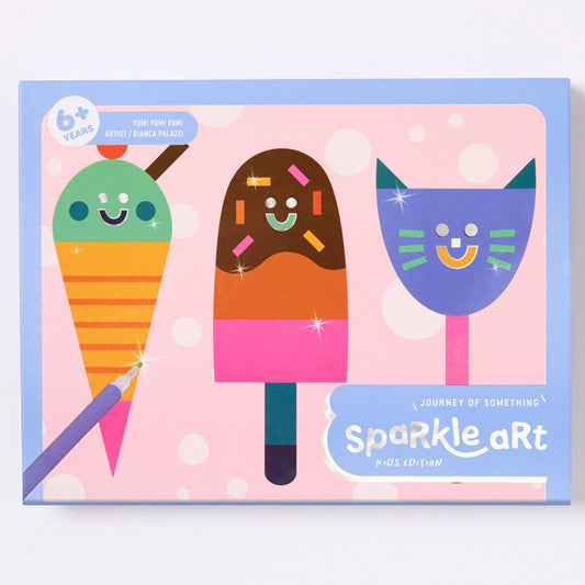 Kids Sparkle Art Kit - Yum! Yum! Yum!