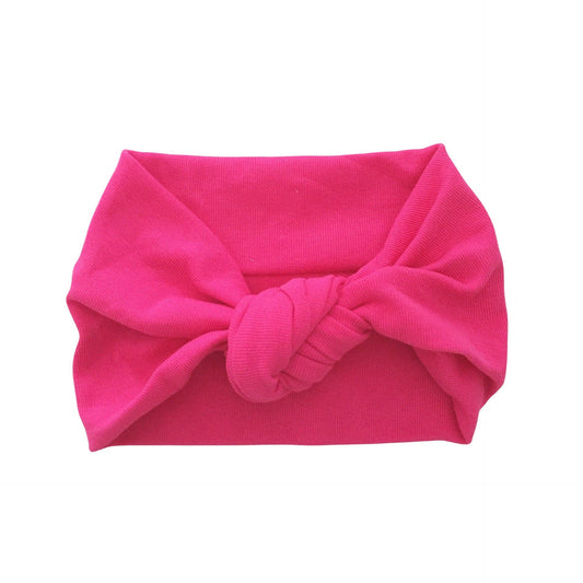 Knot Headband - FUCHSIA