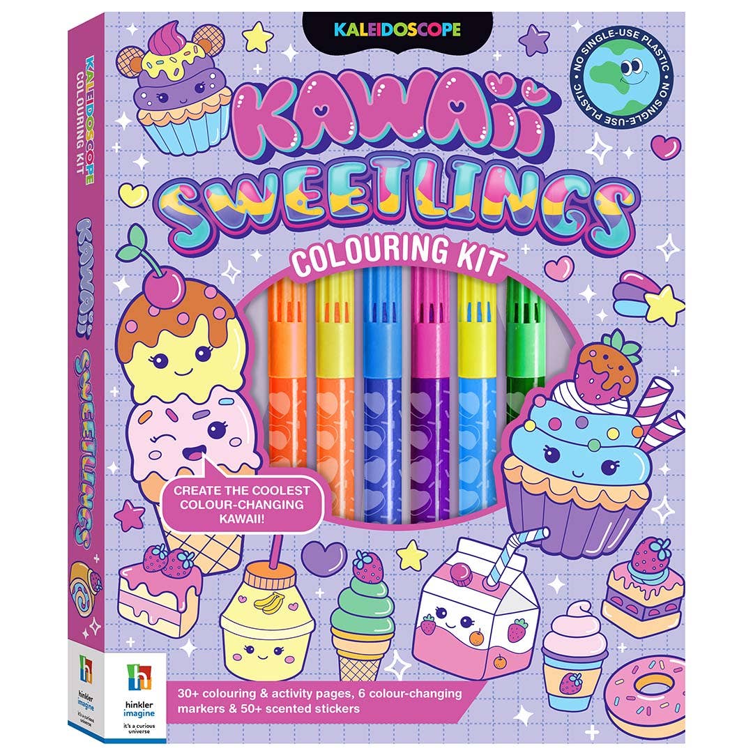 Kaleidoscope Colouring Kawaii Sweetlings Kit