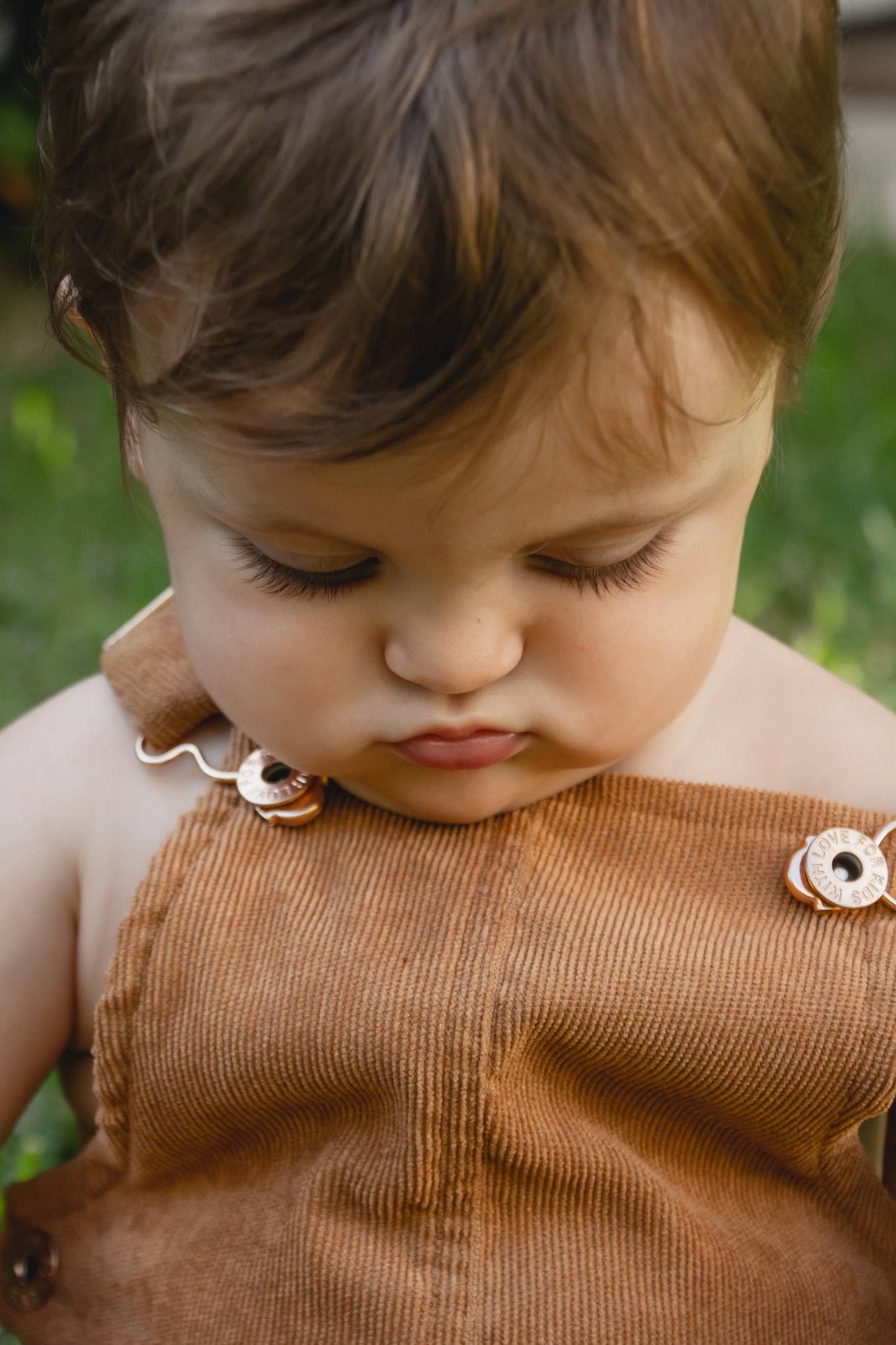 Hudson Cord Overalls - TAN