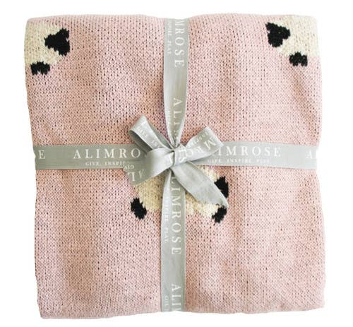 Baby Blanket 'Baa Baa' Pink