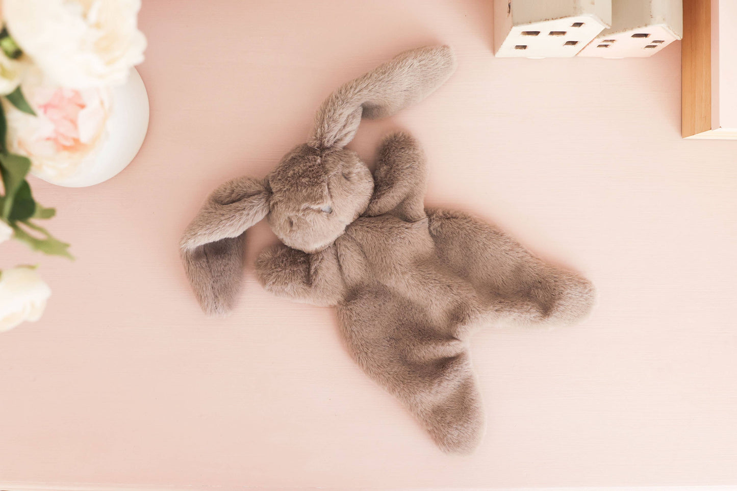 Darcey Bunny Comforter 30cm Grey