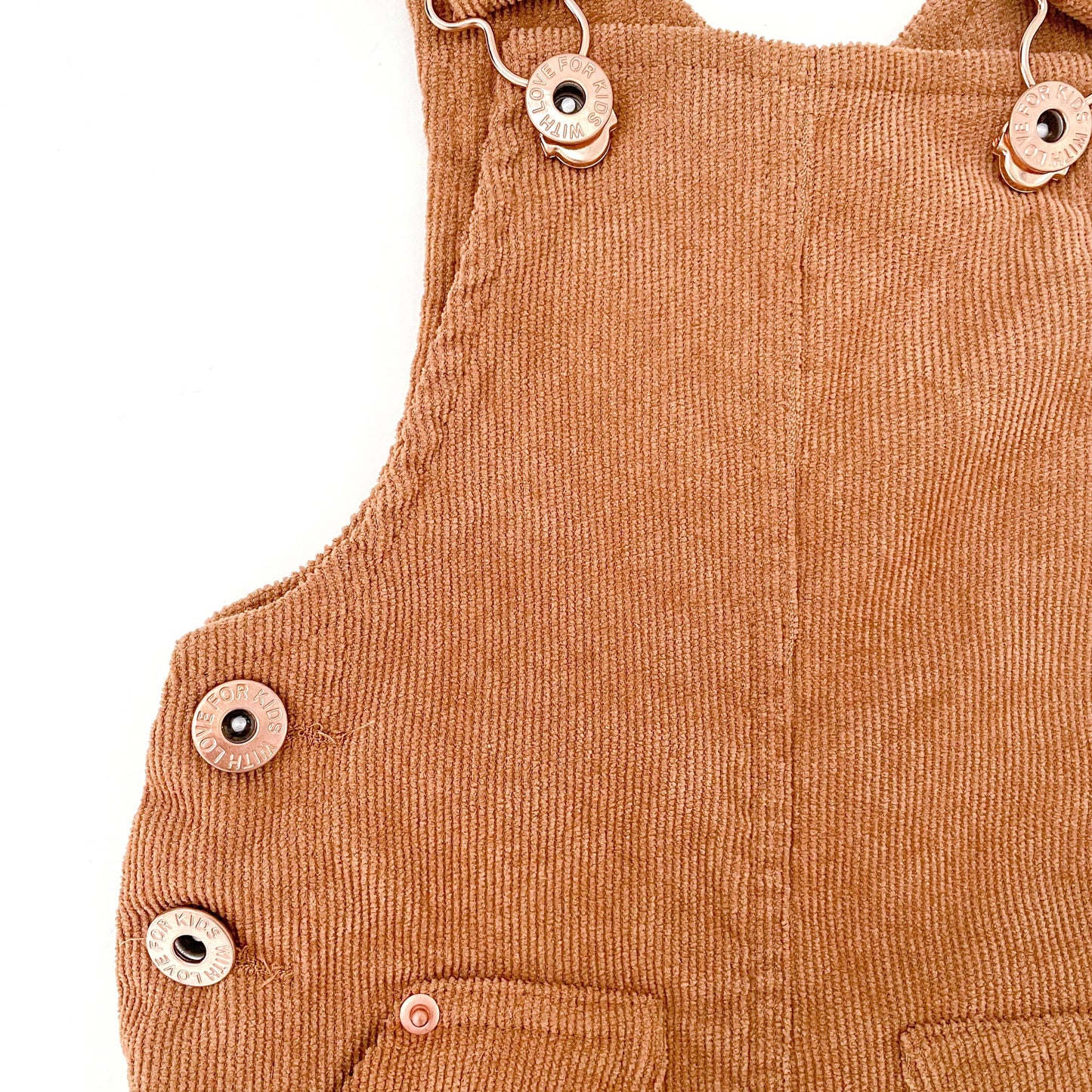 Hudson Cord Overalls - TAN