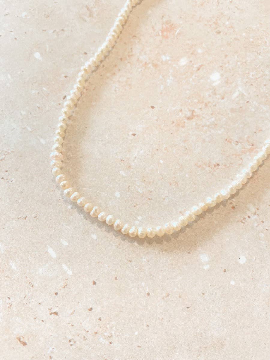 Freshwater Pearl Gold Plated Choker