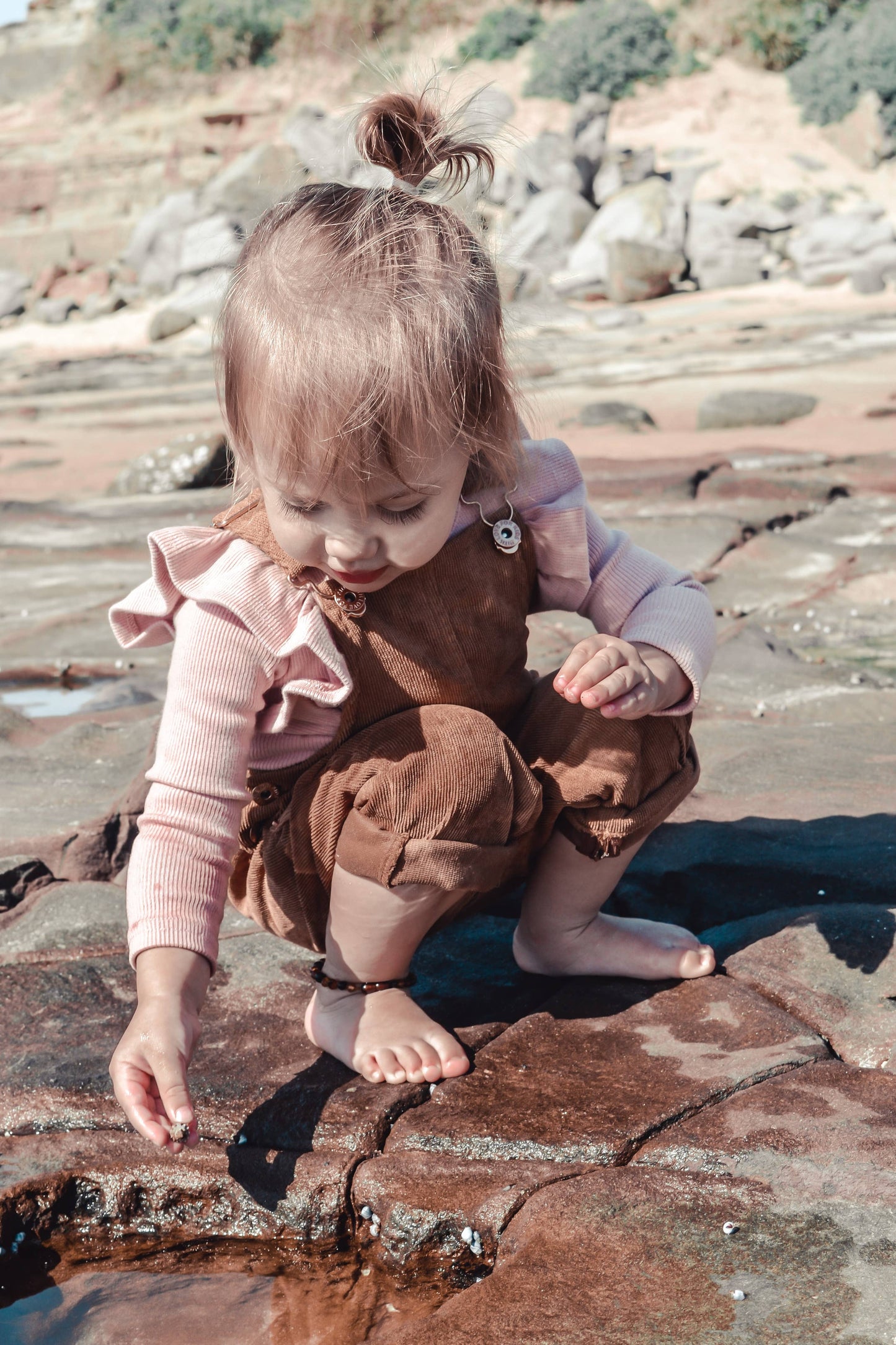 Hudson Cord Overalls - TAN