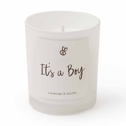 It's A Boy - Lavender & Vanilla Natural Soy Candle